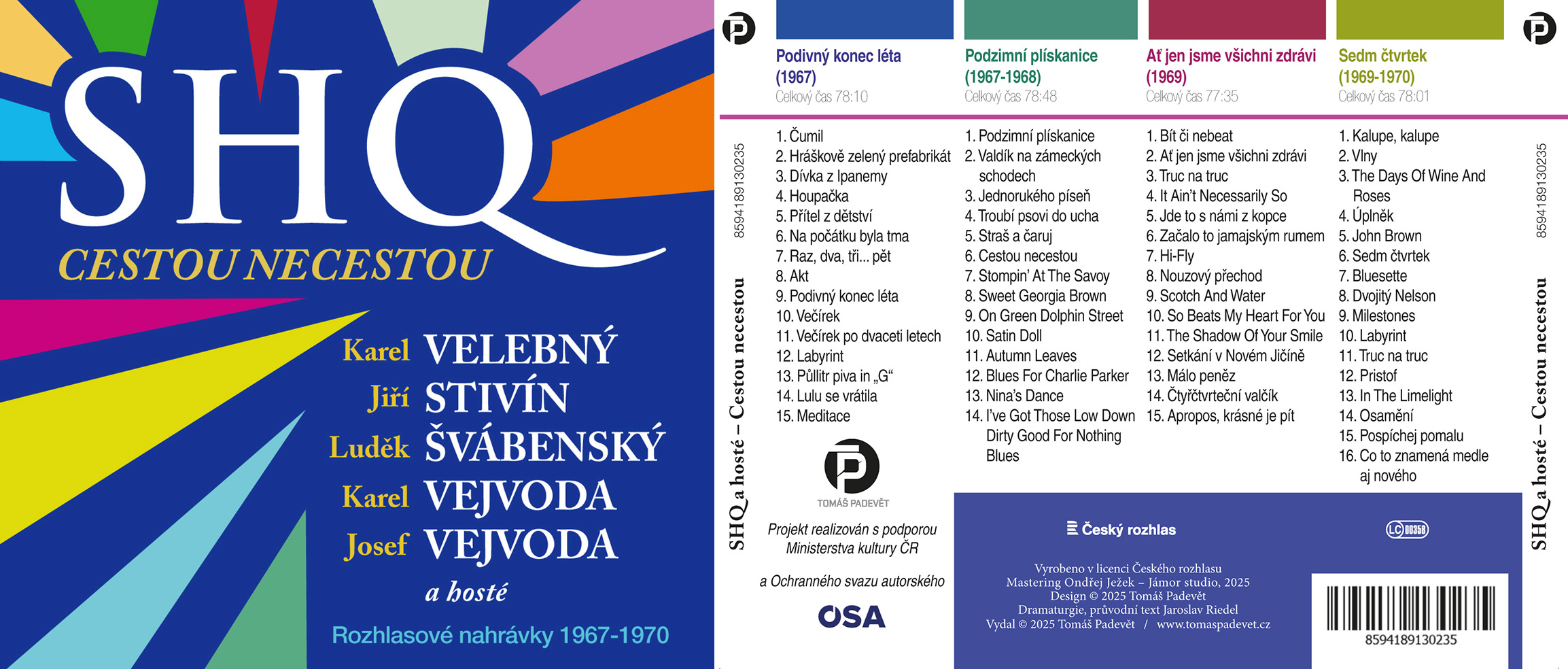 SHQ a hosté – Cestou necestou (rozhlasové nahrávky 1967–1970)