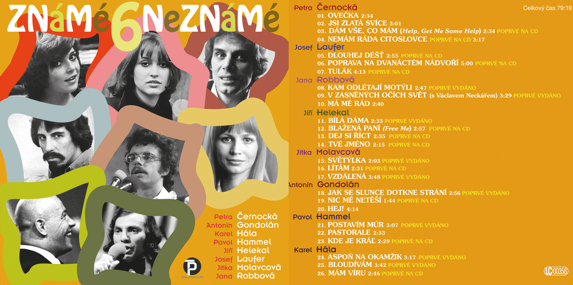 Známé/Neznámé 6 (originální nahrávky z let 1967–1979)